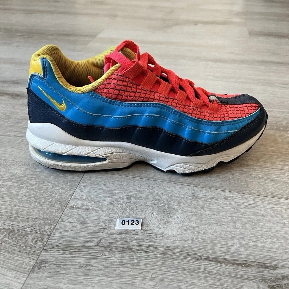Nike Air Max 95 GS Spider Man Red Blue AV2289-600 Youth 6.5Y Women's